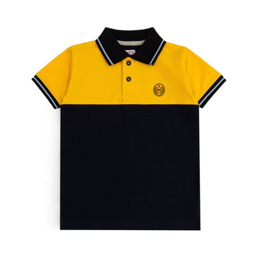 Navy Y Polo Shirt