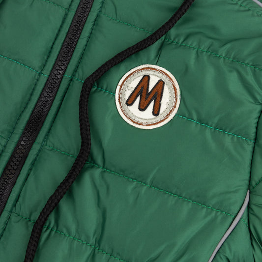 Stylish Fashion Puffer Jacket- F/S Green
