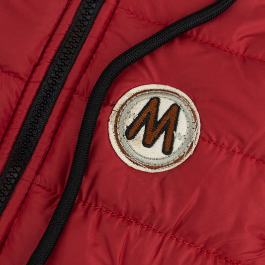 Stylish Fashion Puffer Jacket- F/S Red N