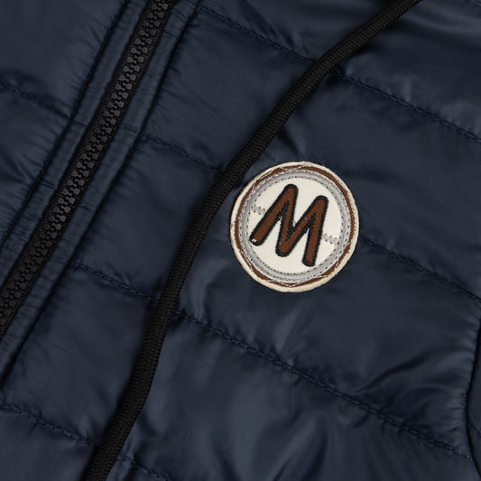 Stylish Fashion Puffer Jacket- F/S Navy M