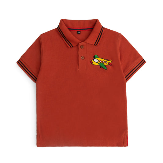 Rust Polo Shirt