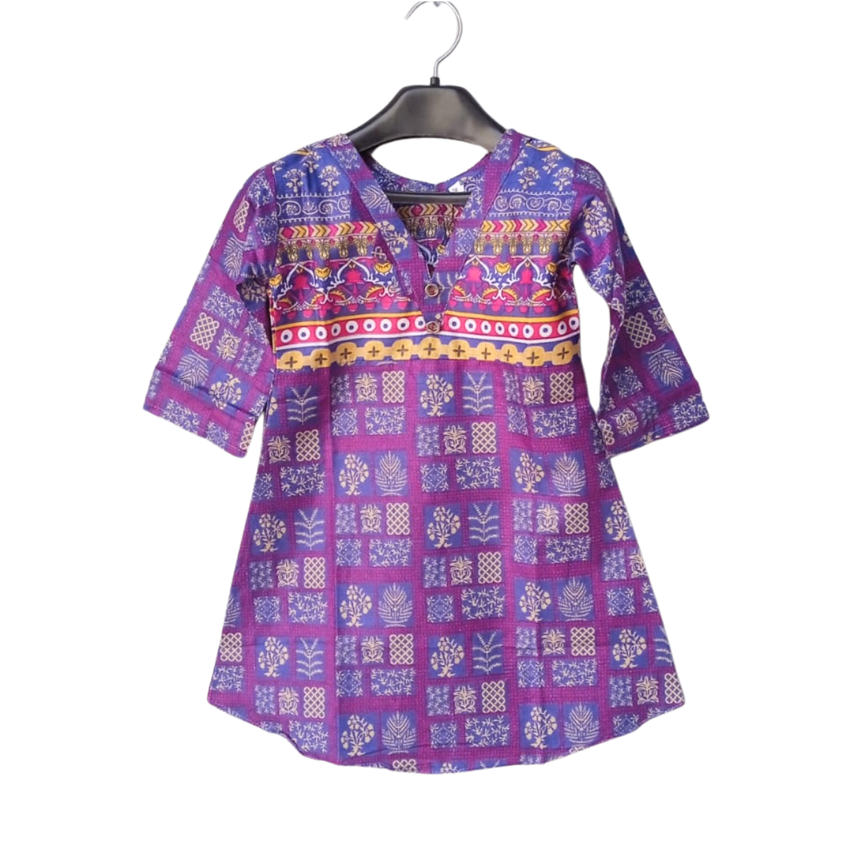 Light Purpal Printed Top