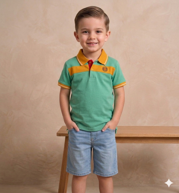 Light Green M Polo Shirt