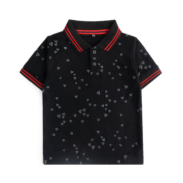 Black P Polo Shirt