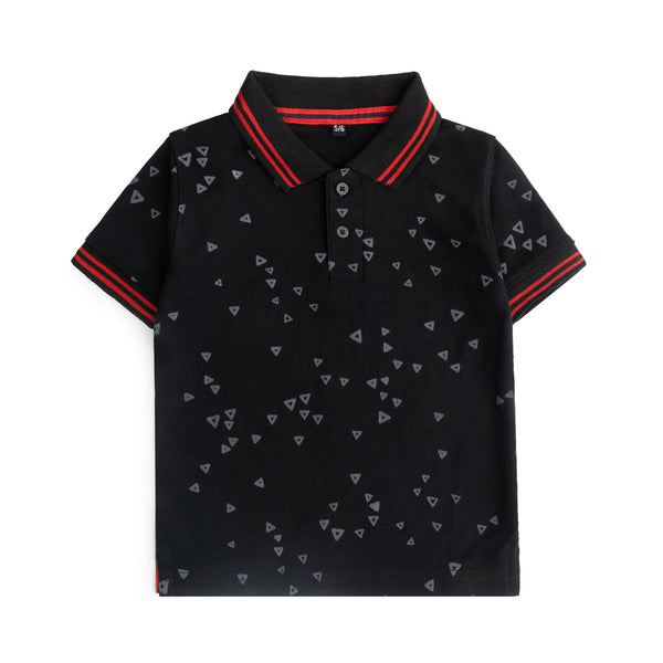 Black P Polo Shirt