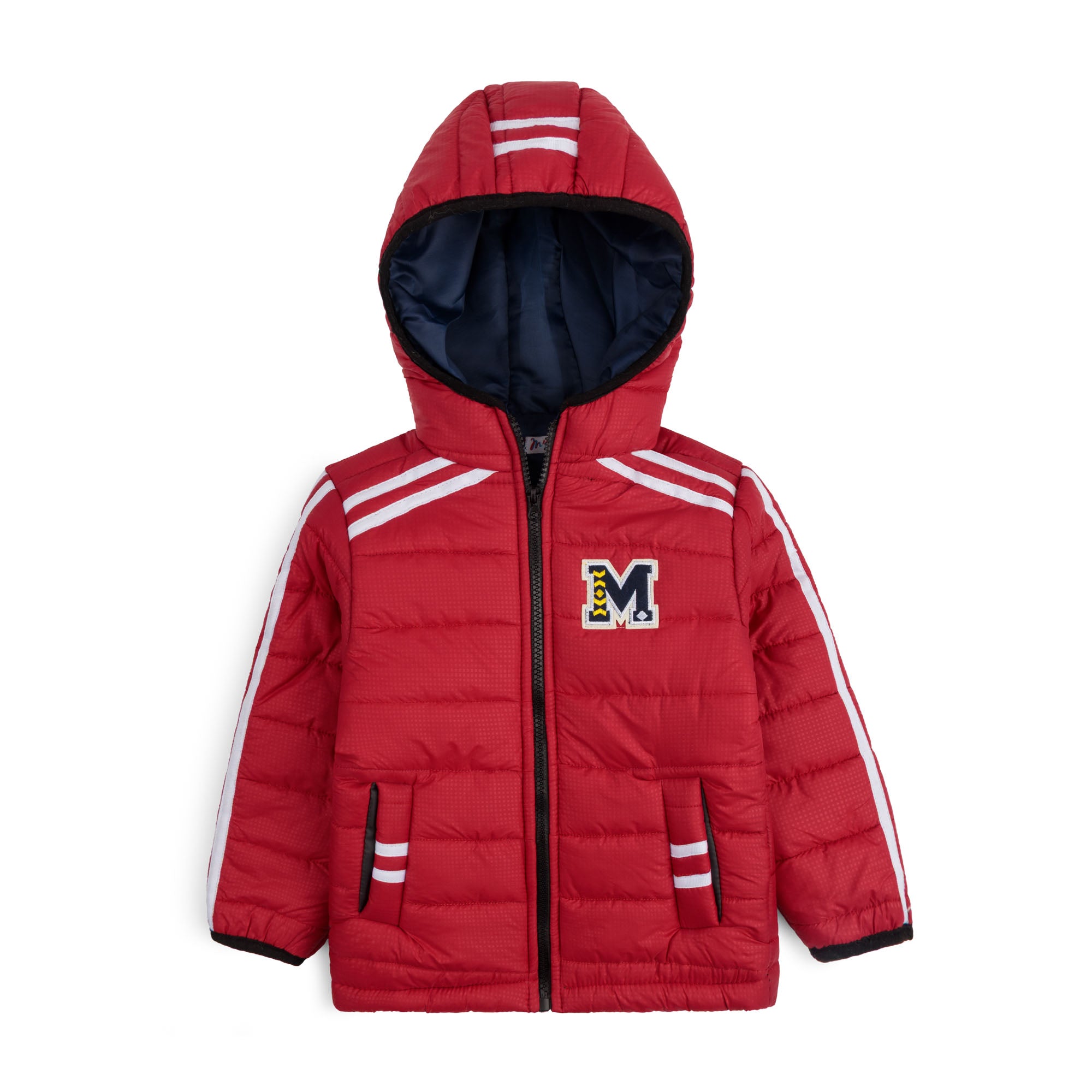 Stylish puffer Jacket- Red N