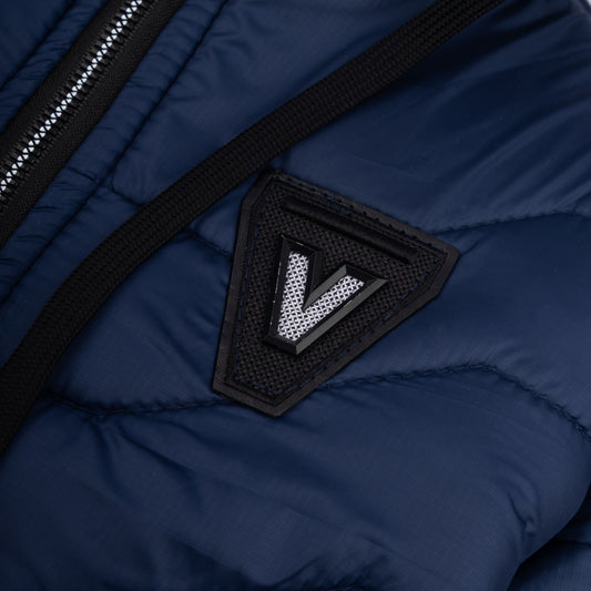 Stylish puffer Jacket- Navy V