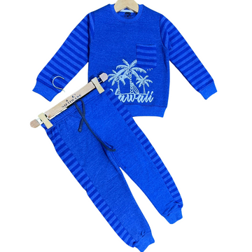 Blue Track Suit