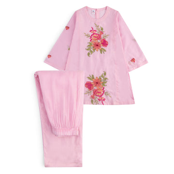 Pink PF Embroidered-2Pcs