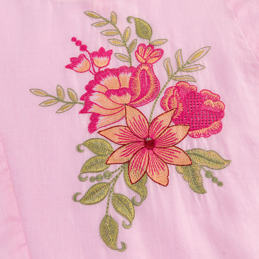 Pink PF Embroidered-2Pcs