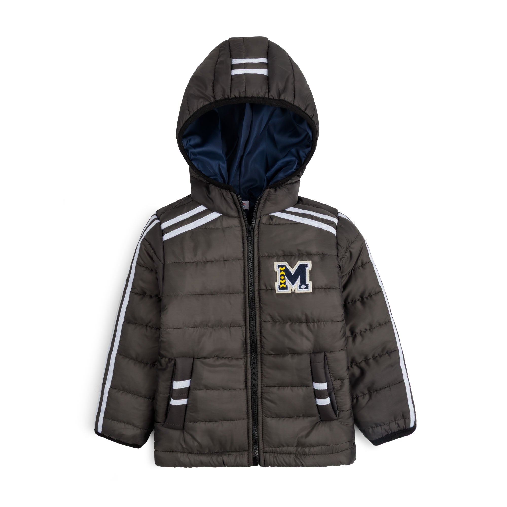 Stylish puffer Jacket- Green N