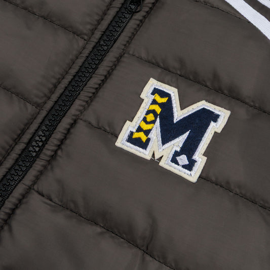 Stylish puffer Jacket- Green N