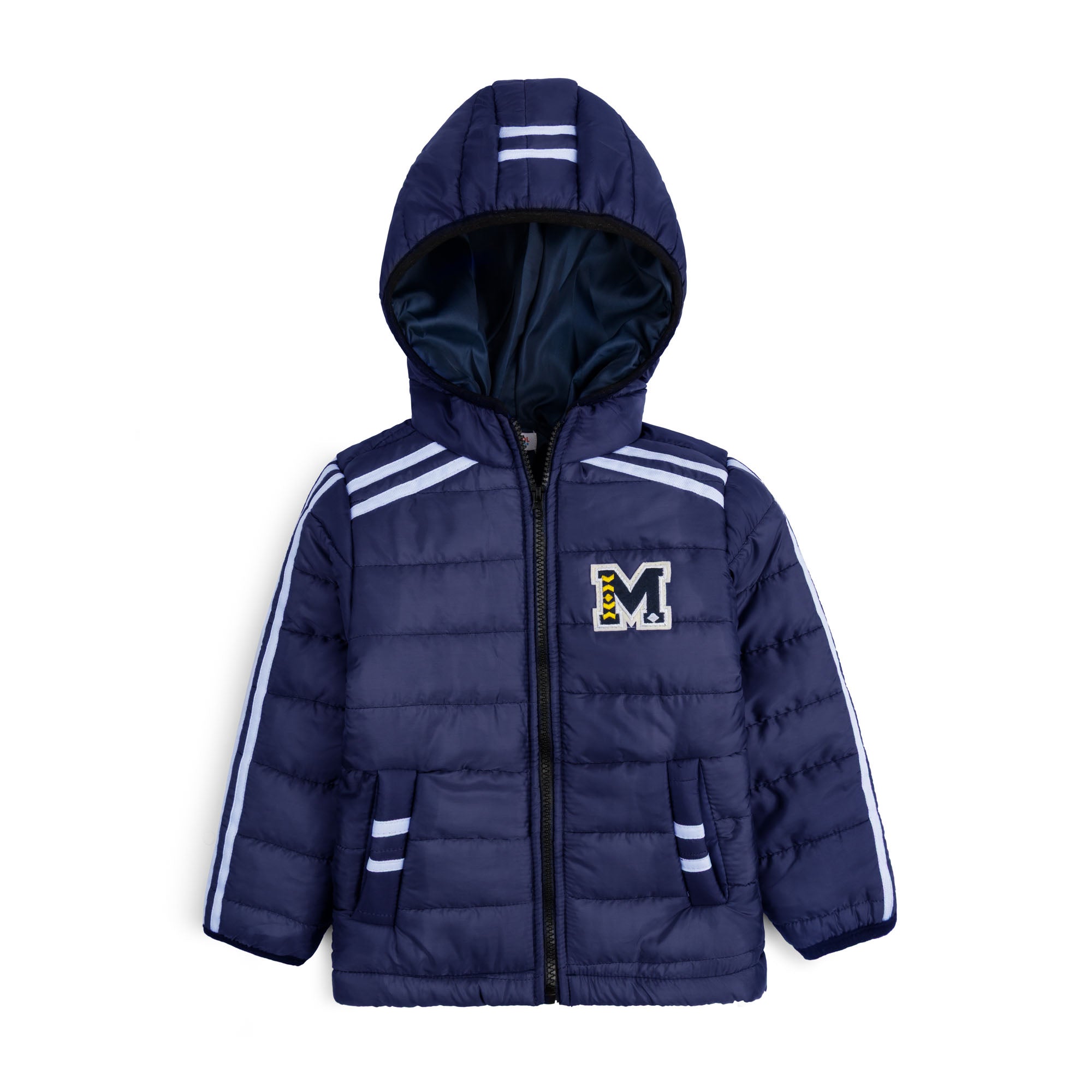 Stylish puffer Jacket- Navy N