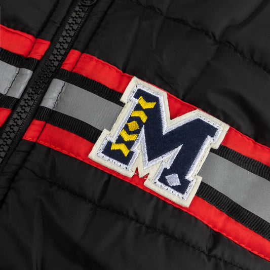 Black S/L Fashion Puffer Jacket