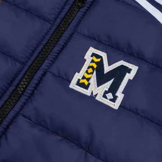 Stylish puffer Jacket- Navy N