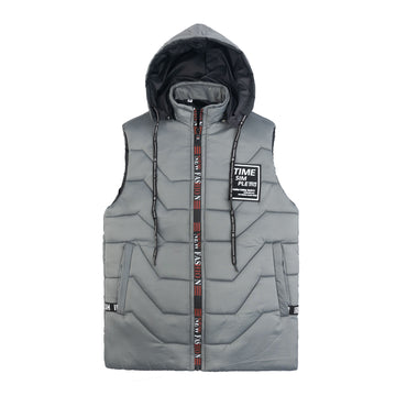 Fashion Puffer Jacket Grey