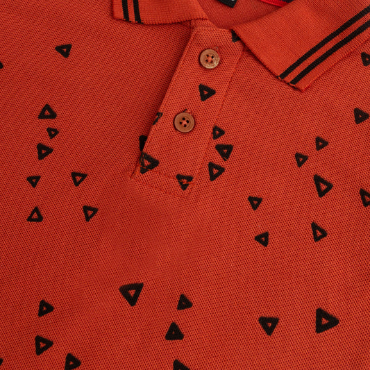 Rust P Polo Shirt