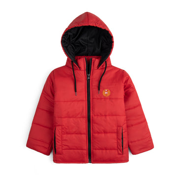 Stylish puffer Jacket- Red