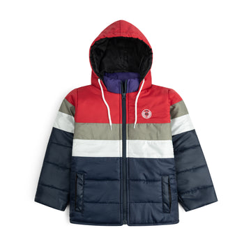Stylish puffer Jacket- Navy WRP