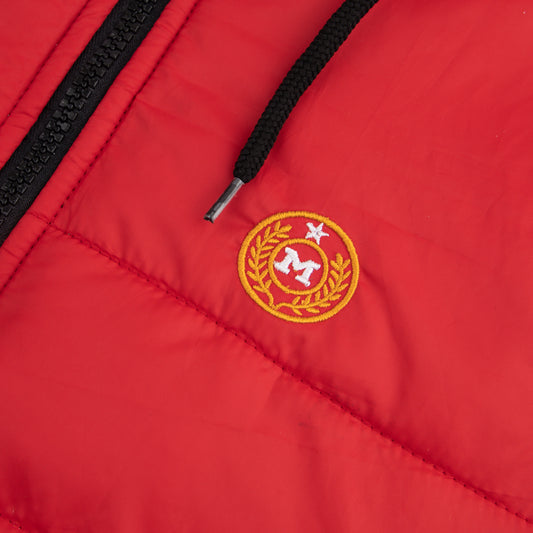 Stylish puffer Jacket- Red