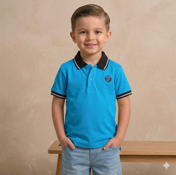 Blue B Polo Shirt