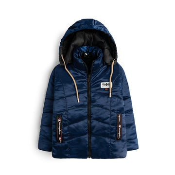 Blue M Fashion puffer Jacket