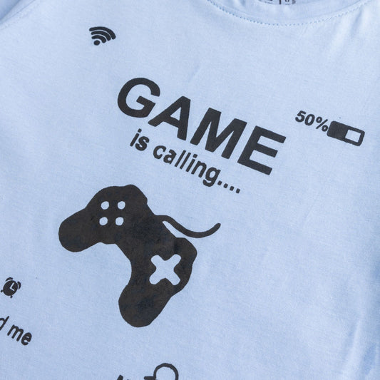 Game Blue T Shirt