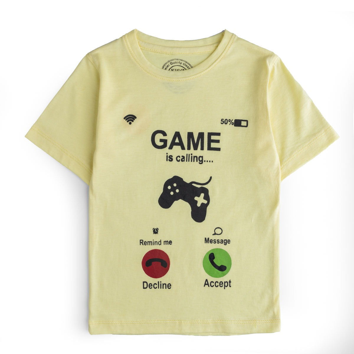 Game Yellow T Shirt