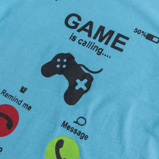 Game Blue T Shirt