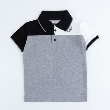 Grey/Black Polo Shirt