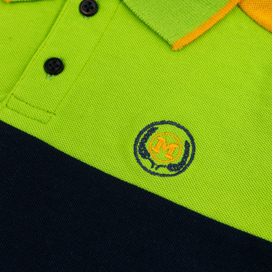 Parrot/Mustard Polo Shirt