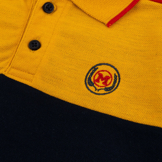 Mustard/Red Polo Shirt