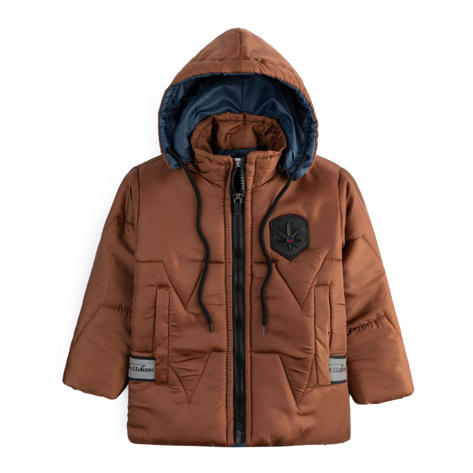 Stylish puffer Jacket- Golden