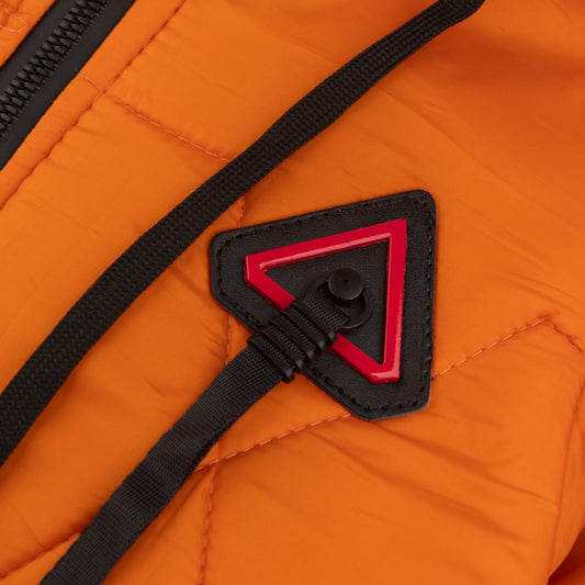 Stylish puffer Jacket- Orange