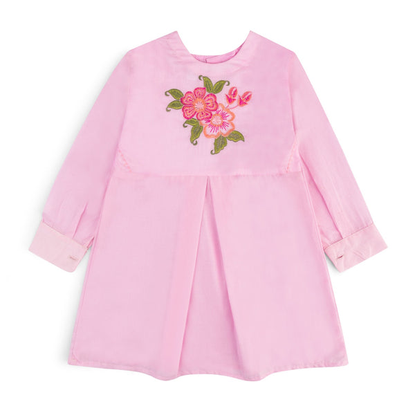 Pink Embroidered Top