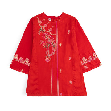 Red N Embroidered Shirt