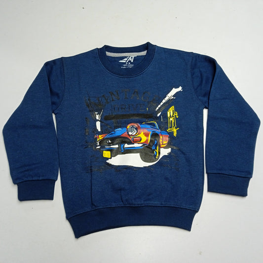 Vintage Blue Sweat Shirt