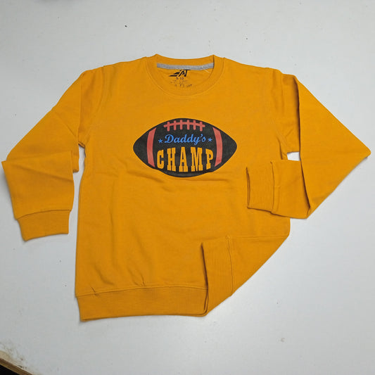 Champ Yellow Sweat Shirt