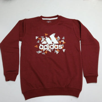 Adidas Maroon Sweat Shirt