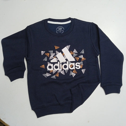 Adidas Navy Sweat Shirt