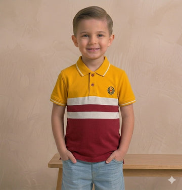 Maroon Y Polo Shirt