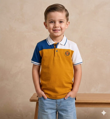 Mustard BW Polo Shirt