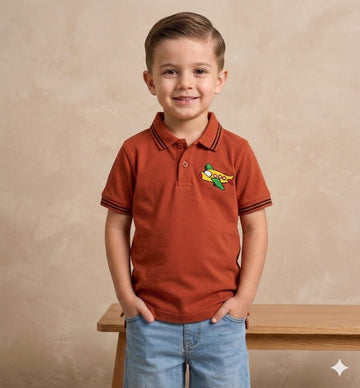 Rust Polo Shirt