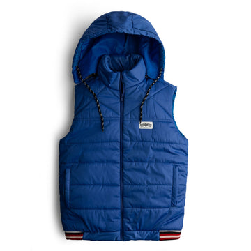 Blue Fashion Puffer Jacket