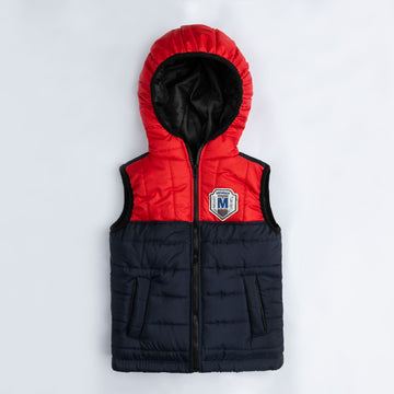 Red/ Black Puffer Jacket