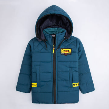 Stylish puffer Jacket- Dark Blue