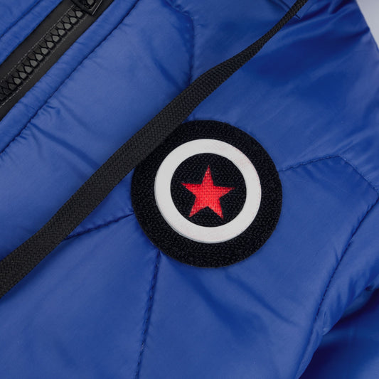 Stylish puffer Jacket- Blue B