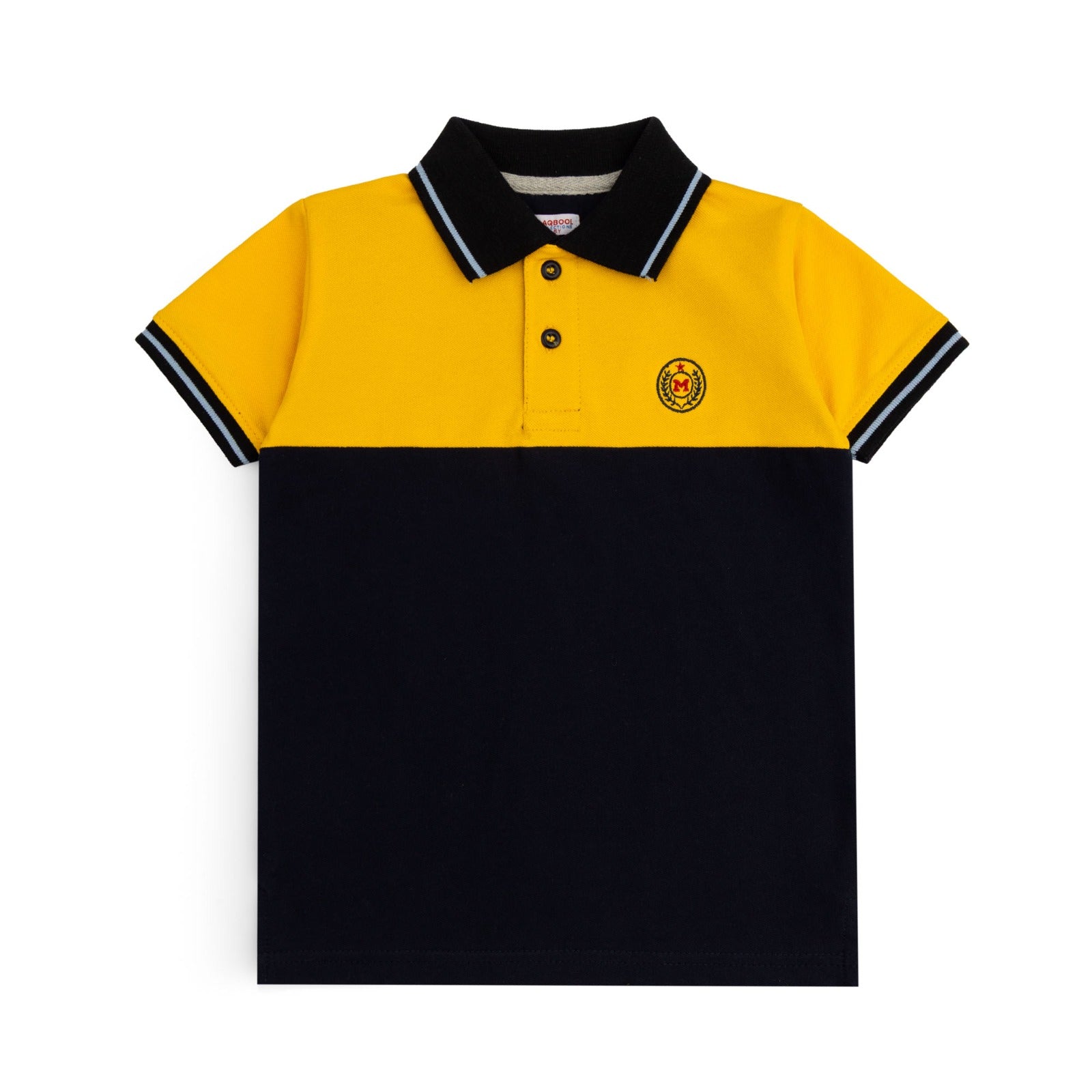 Navy Y Polo Shirt