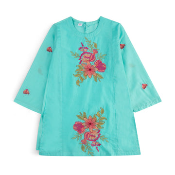 Aqua PF Embroidered Shirt
