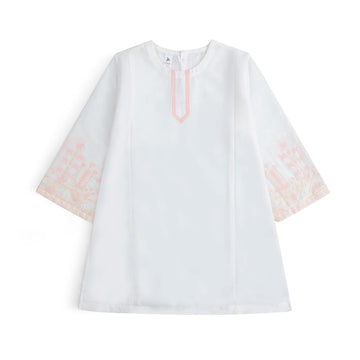White Embroidered Shirt